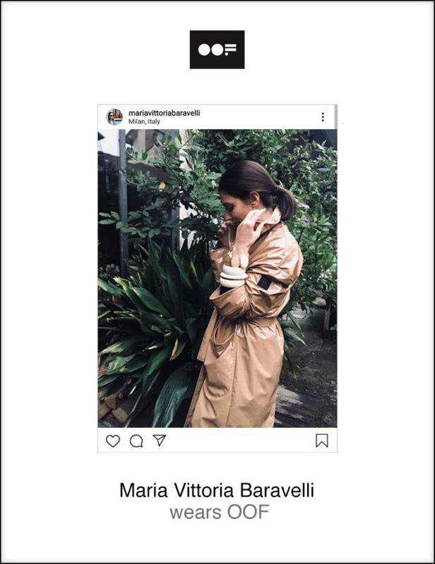 Maria Vittoria Baravelli wearing OOF WEAR - NYKY